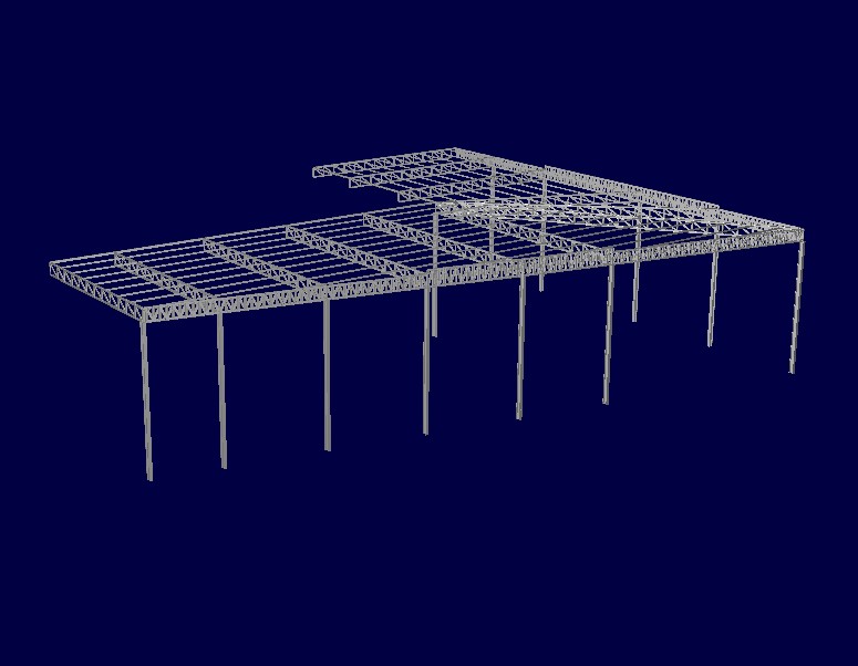 Existing roof analytical model